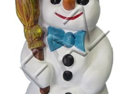 Big Snowman Figure Garden Statue Sculpture Figures Sculptures Decoration Christmas